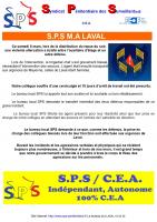 Communique sps m a laval incident grave 10 03 25 page 0001