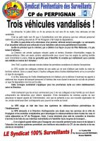 Perpignan 3 vehicules